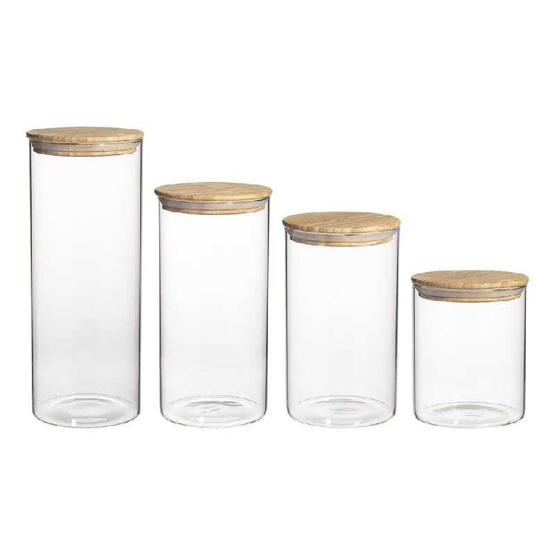 - Dog anti-slip matEcology Pantry Set of 4 Round Canisters