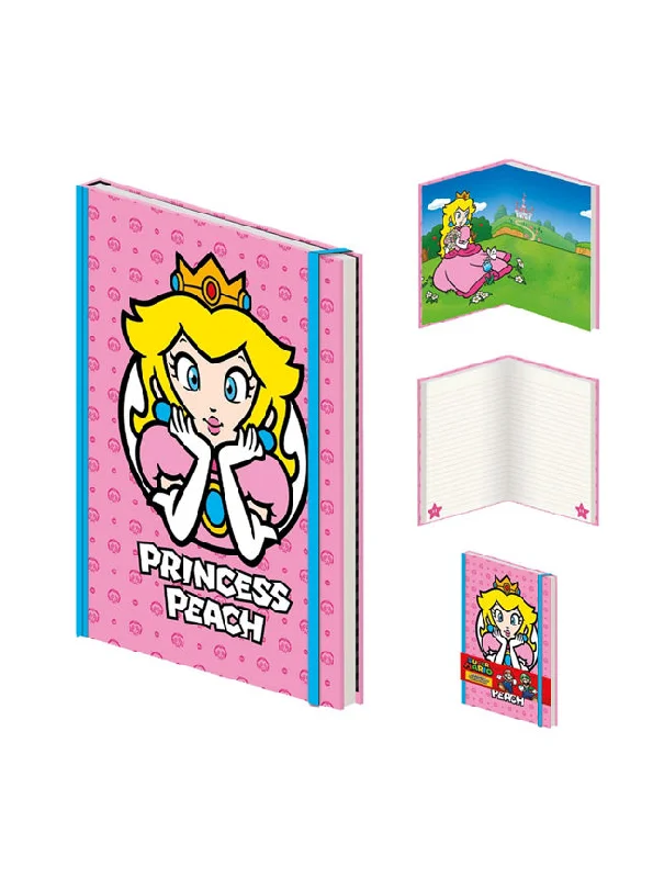 - Cat stress soothing spraySuper Mario Peach A5 Notebook