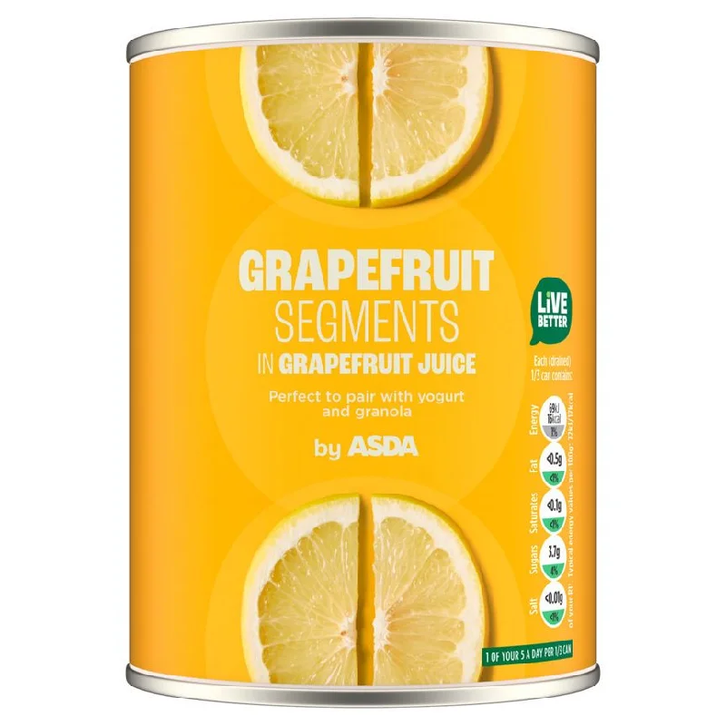 - Parrot climbing and standing wooden frameASDA Grapefruit Segments 540g